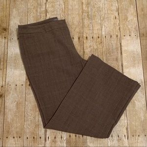 Apt. 9 Petite Maxwell Brown Pattern Dress Pants